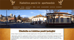 Desktop Screenshot of alabardospanzio.hu